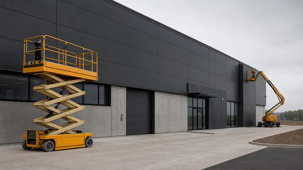 Aerial Lifts jobsite access in Norfolk